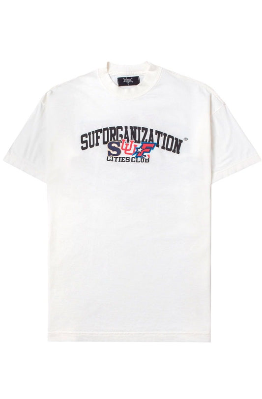 Camiseta Sufgang Sufcities Off White - NewSkull