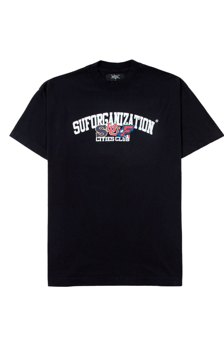Camiseta Sufgang Sufcities Preto - NewSkull