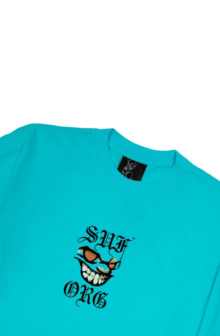 Camiseta Sufgang Sufkidz Tiffany Azul - NewSkull