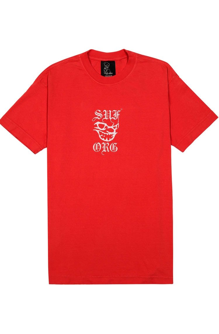 Camiseta Sufgang Sufkidz Vermelho - NewSkull