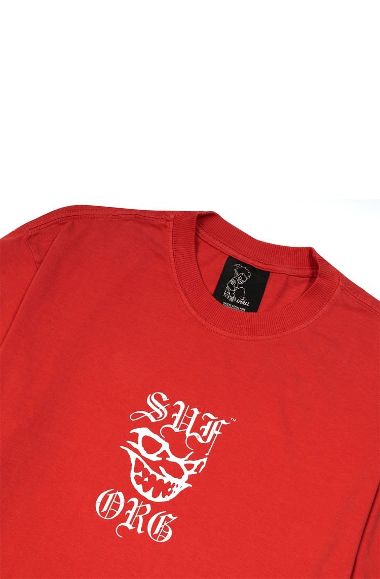 Camiseta Sufgang Sufkidz Vermelho - NewSkull