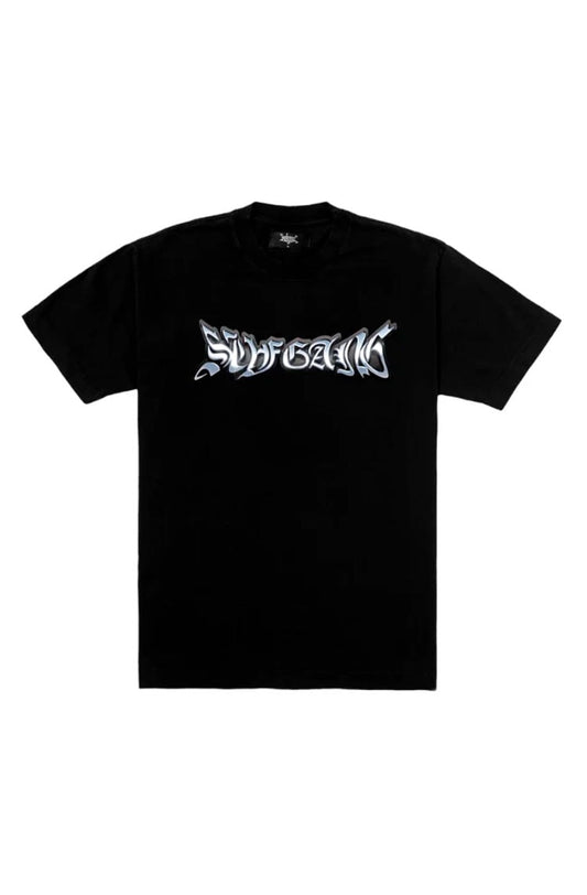Camiseta SUFGANG x CENA 2k22 - Camiseta Robot Chrome Preto/Azul - NewSkull