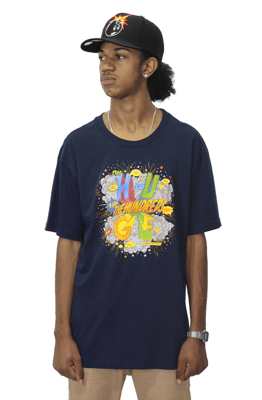 Camiseta The Hundreds Comic Azul - NewSkull