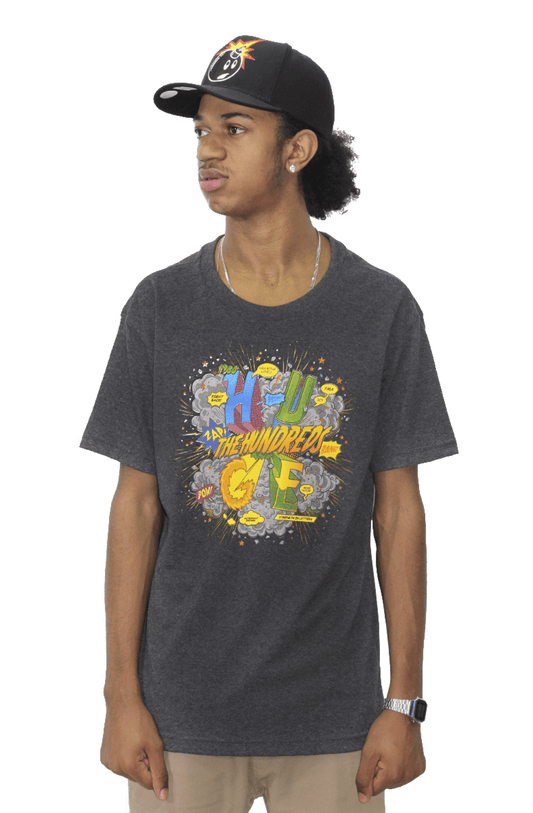 Camiseta The Hundreds Comic Cinza - NewSkull