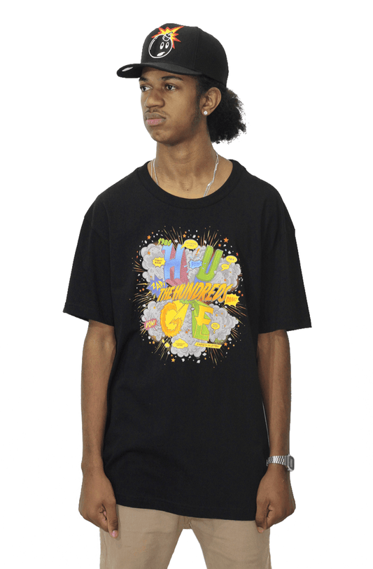 Camiseta The Hundreds Comic Preto - NewSkull