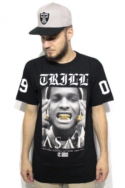 Camiseta Thug Nine Asap Gold - NewSkull
