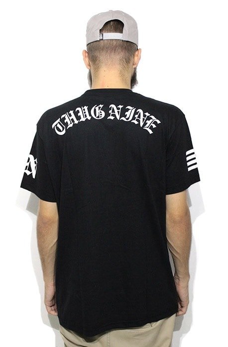 Camiseta Thug Nine LA OG Preto - NewSkull