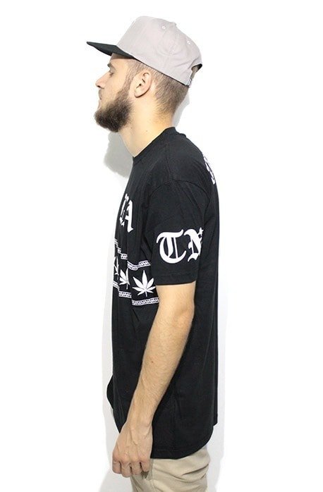 Camiseta Thug Nine LA OG Preto - NewSkull