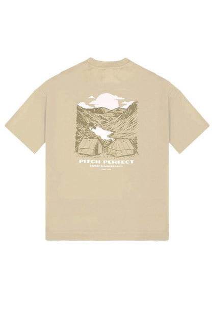 Camiseta Umbro Masculino Summer Camp Graphic Bege - NewSkull