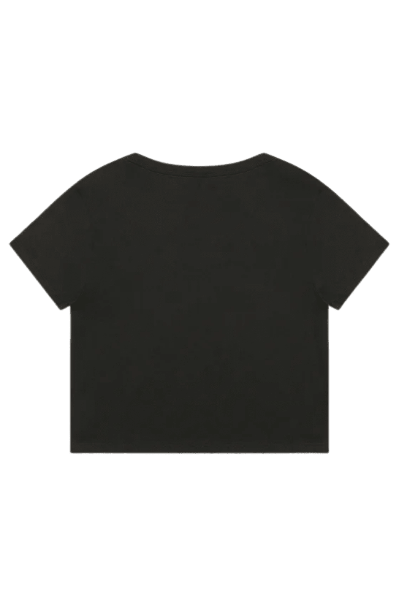 Camiseta Vans Cropped Classic Script Preto - NewSkull