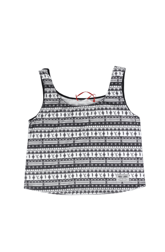 CAMISETA VIDA LIBRE CROPED FEMININA CINZA - NewSkull