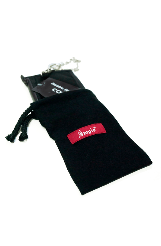 CARTEIRA SLIM IMPIE TRADICIONAL CORDURA PRETA - NewSkull
