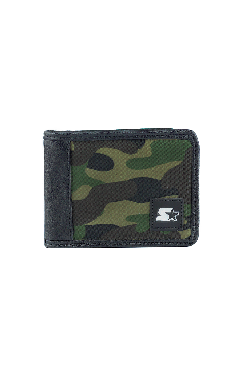CARTEIRA STARTER CAMUFLADA VERDE - NewSkull