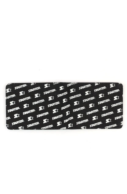 Carteira Starter Logo Pattern Preto/Branco - NewSkull