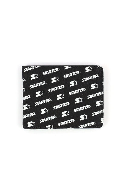 Carteira Starter Logo Pattern Preto/Branco - NewSkull