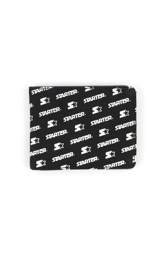 Carteira Starter Logo Pattern Preto/Branco - NewSkull