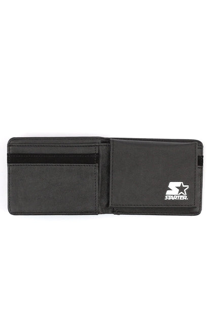 Carteira Starter Logo Porta Cartao Preto/Branco - NewSkull