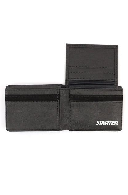 Carteira Starter Logo Porta Cartao Preto/Branco - NewSkull