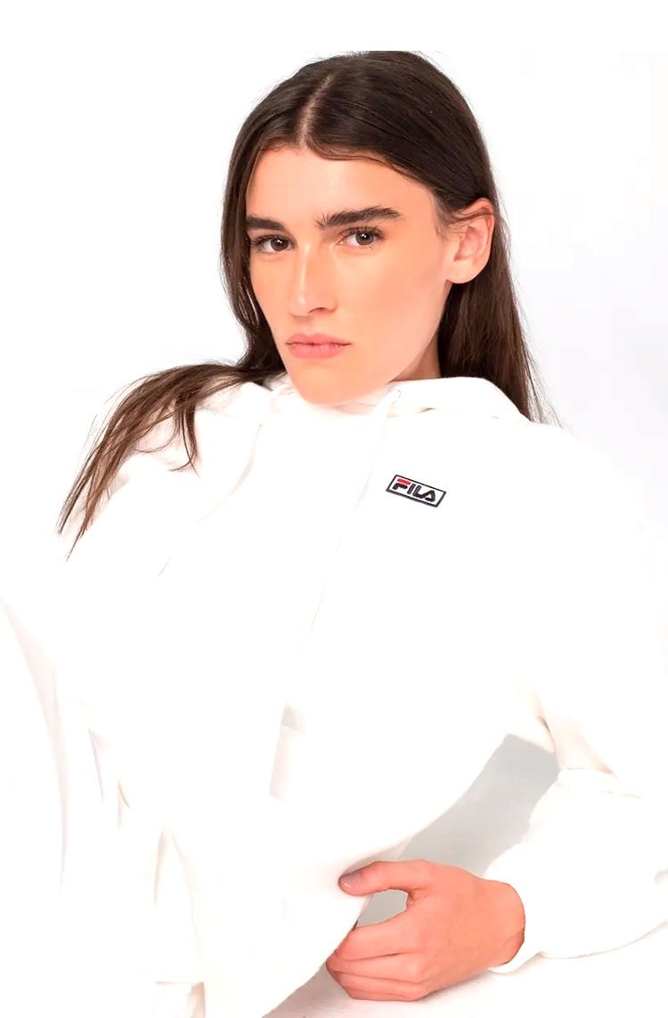 Casaco Fila Heritage Essential Feminino Off - White - NewSkull