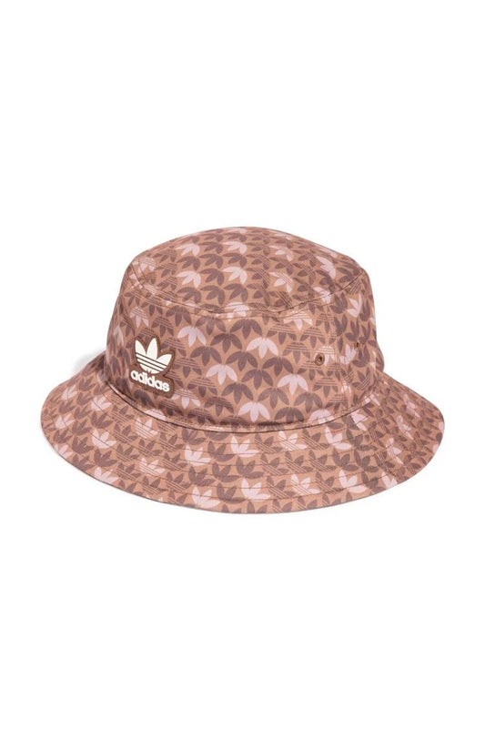 Chapéu Adidas Bucket Monogram Marrom - NewSkull