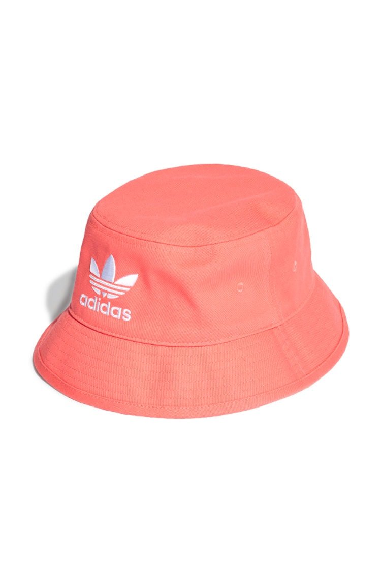 Chapeu Adidas Trefoil Adicolor Salmão/Branco - NewSkull