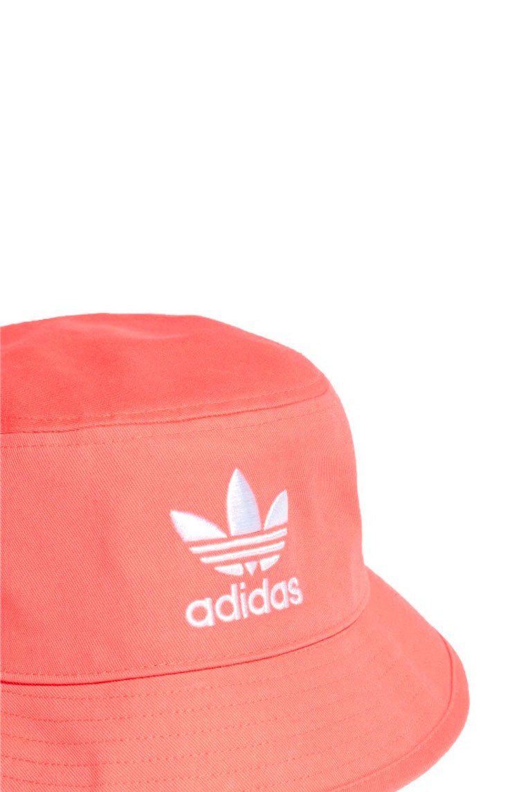Chapeu Adidas Trefoil Adicolor Salmão/Branco - NewSkull