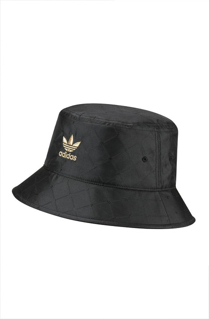 Chapeu Bucket Hat Adidas Originals Preto/Dourado - NewSkull