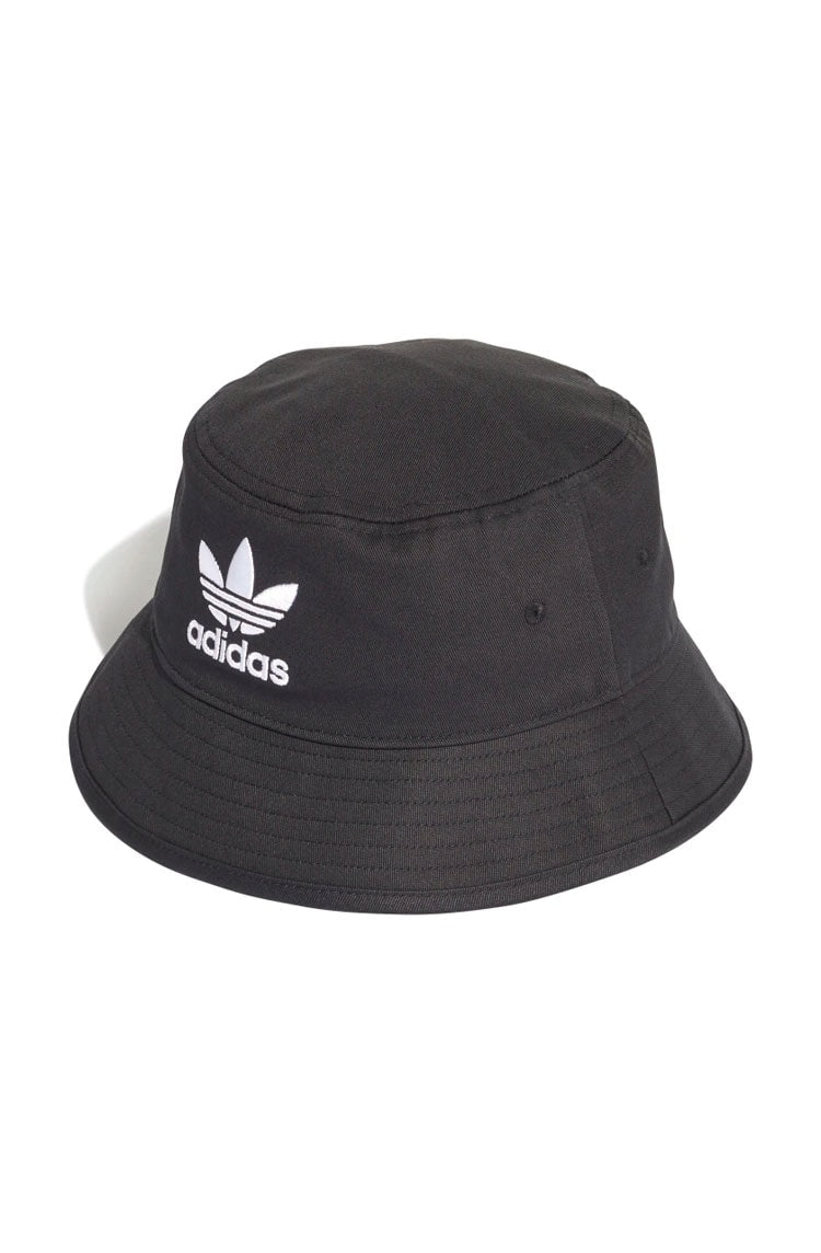 Chapeu Bucket Hat Adidas Trefoil Preto/Branco - NewSkull