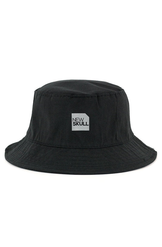 Chapeu Bucket Hat NewSkull Reflective Preto - NewSkull