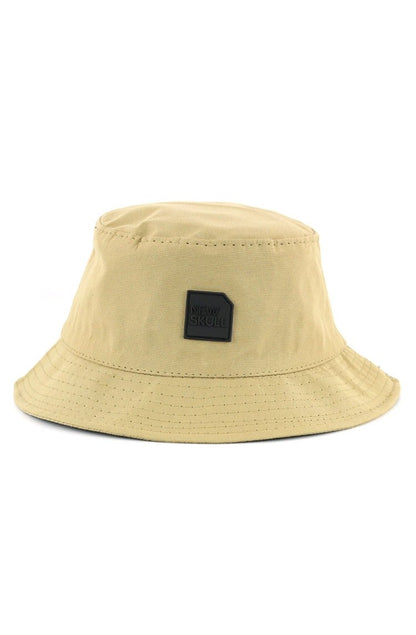 Chapeu Bucket Hat NewSkull Rubber Bege - NewSkull