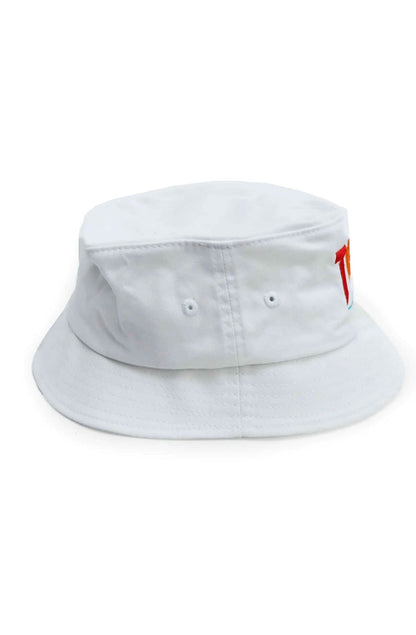 Chapeu Bucket Thrasher Rainbow Mag Branco/Color - NewSkull