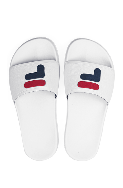 Chinelo Fila Slider Big F Basic Masculino Branco - NewSkull
