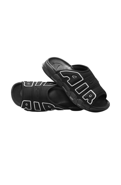 Chinelo Nike Nike Air More Uptempo Slide Preto/Branco DV2132-001 - NewSkull