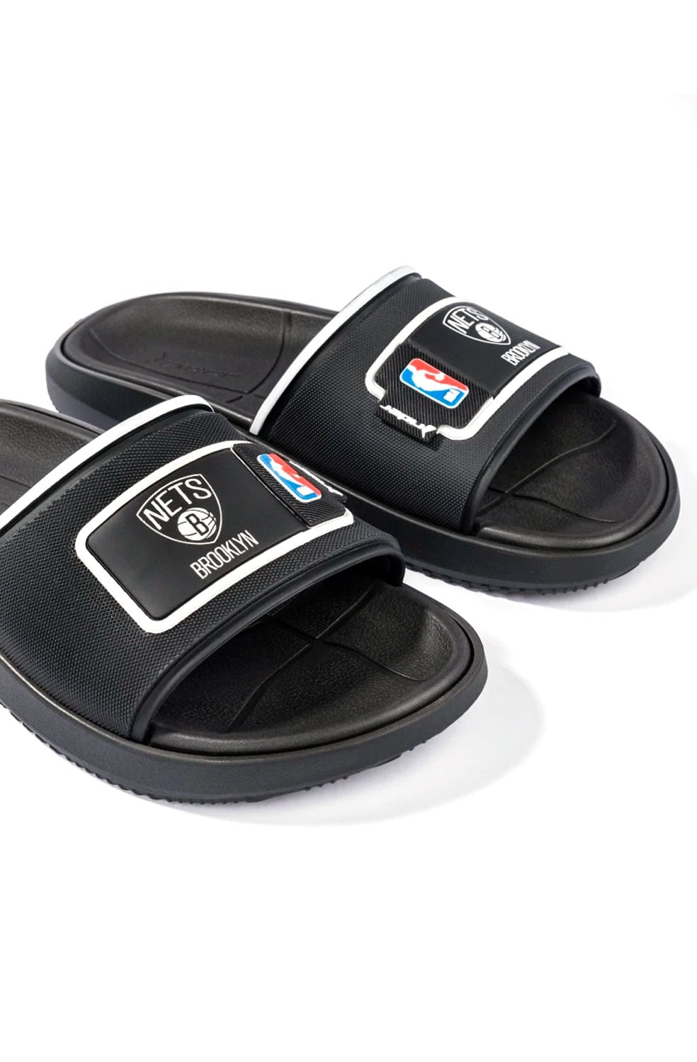 Chinelo Slide Rider Block Nba Brooklyn Nets - NewSkull