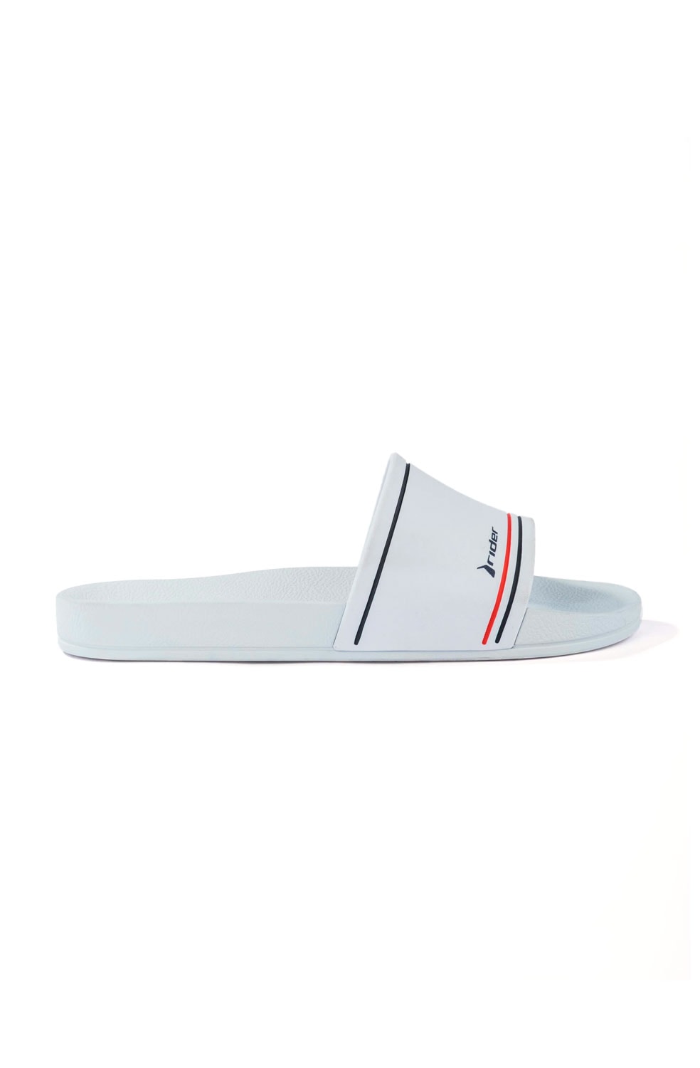 Chinelo Slide Rider Full 86 Branco/Azul - NewSkull