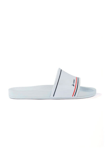 Chinelo Slide Rider Full 86 Branco/Azul - NewSkull