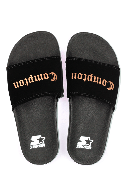 Chinelo Slider Starter Compton Preto - NewSkull
