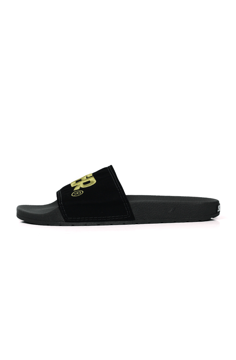 Chinelo Slider Starter Ouro Preto - NewSkull
