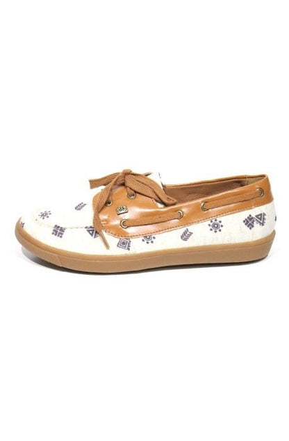 Dockside Aragana Feminino Formas Creme - NewSkull