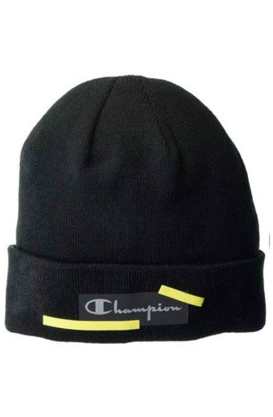 Gorro Champion Flective Graphic Preto/Amarelo - NewSkull