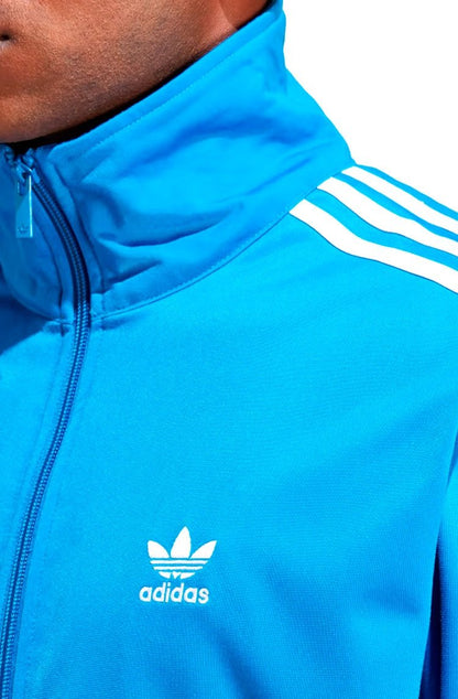 Jaqueta Adidas Adicolor Classics Firebird Track Top Azul/Branco - NewSkull
