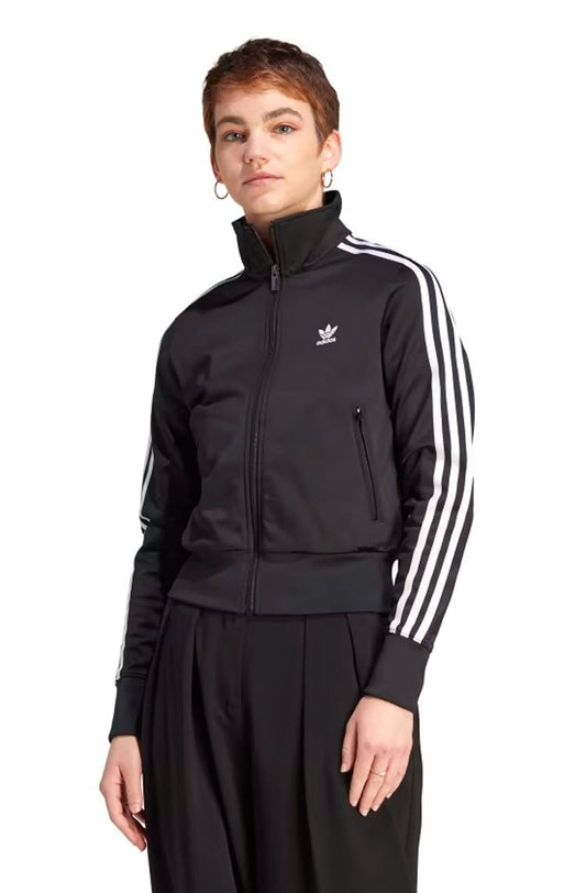 Jaqueta Adidas Adicolor Classics Firebird Track Top Feminina Preto/Branco - NewSkull