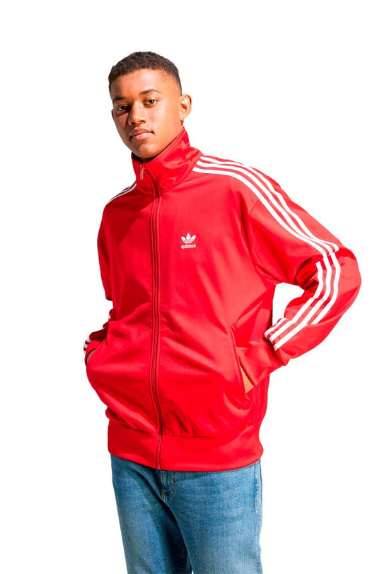Jaqueta Adidas Adicolor Classics Firebird Vermelho/Branco - NewSkull