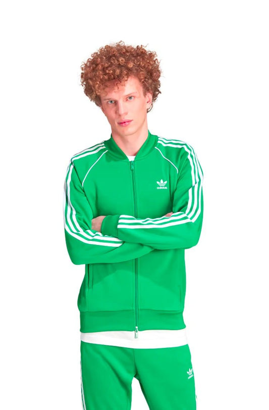 Jaqueta Adidas Adicolor Classics SST Verde/Branco - NewSkull