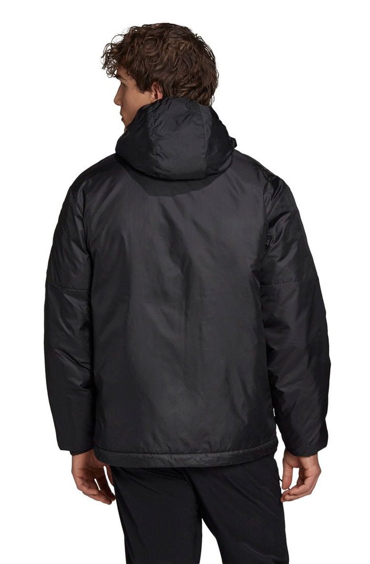 Jaqueta Adidas Capuz Essentials Insulated Preto/Branco - NewSkull