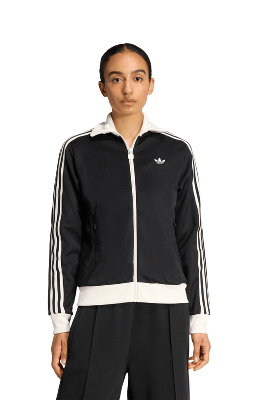 Jaqueta Adidas Classic Track Top Preto/Branco - NewSkull