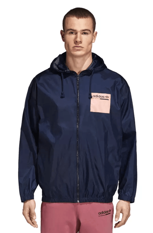Jaqueta Adidas Corta Vento Kaval Azul - NewSkull