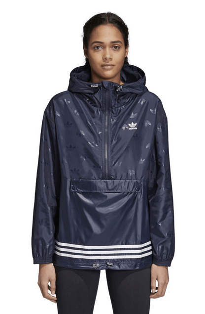 Jaqueta Adidas Corta Vento WB Feminina Azul - NewSkull