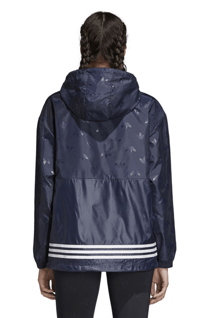 Jaqueta Adidas Corta Vento WB Feminina Azul - NewSkull