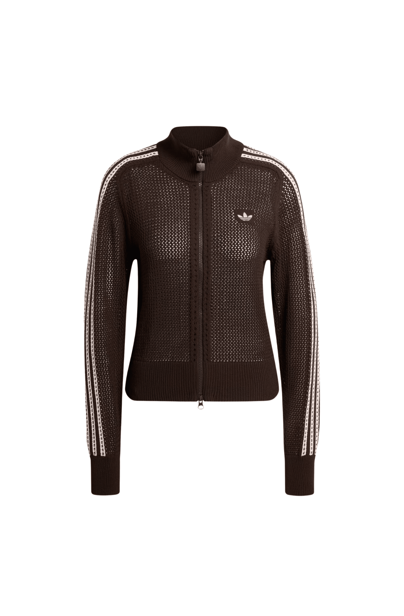 Jaqueta Adidas Crochê Firebird Marrom/Rosa - NewSkull